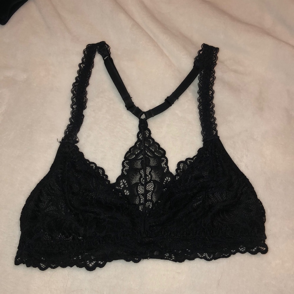 target black bralette